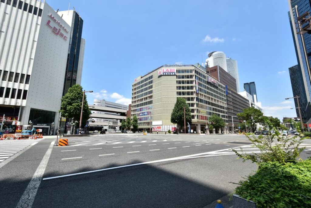 名古屋駅開発予定エリア